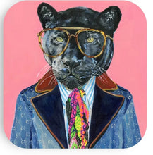 Load image into Gallery viewer, Big Cat Acrylic Coaster
