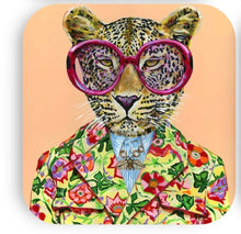 Load image into Gallery viewer, Big Cat Acrylic Coaster
