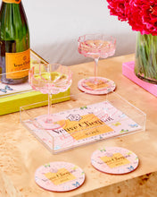 Load image into Gallery viewer, Champagne Pink Acrylic Coaster
