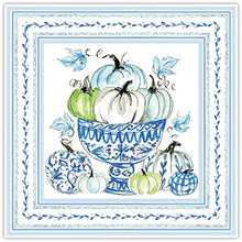 Load image into Gallery viewer, Blue Pumpkins Placemats
